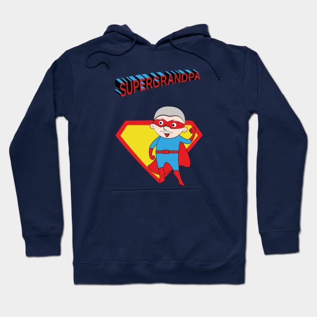 Super grandpa 2 Hoodie by grafart